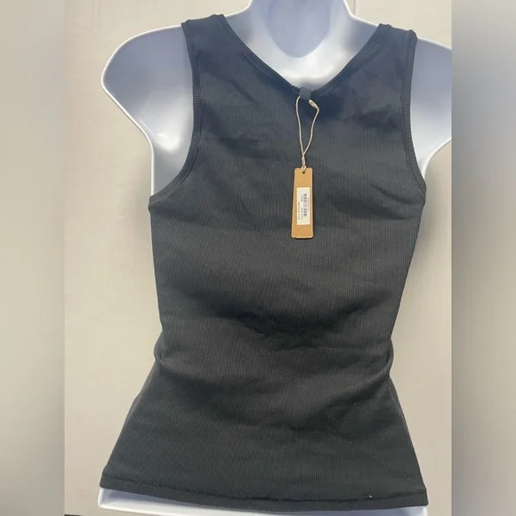 SKIMS - COTTON RIB TANK 2(L) and 1(XL) - Picture 5 of 8